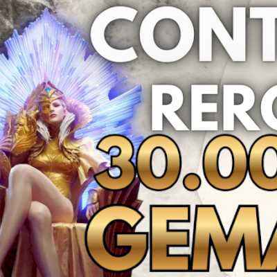 CONTAS REROLL Watcher of Realms - GlOBAL