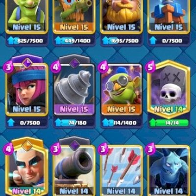 Conta 10 Anos | 22 Evoluções |6 Heróis+200 Frag. Herói | Nível 15  Coleção 1800