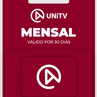 UniTV Recarga mensal 30 dias - ATIVAÇÃO - MELHOR VALOR!