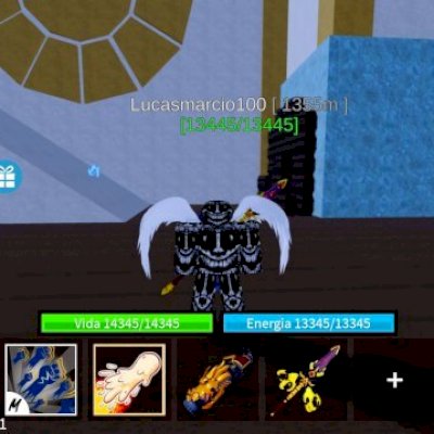 CONTA DE BLOX FRUITS DOUGH FULL AWK 2X MONEY E YORU