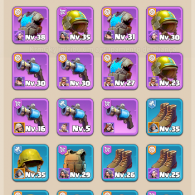 Conta LV 21 Dark War