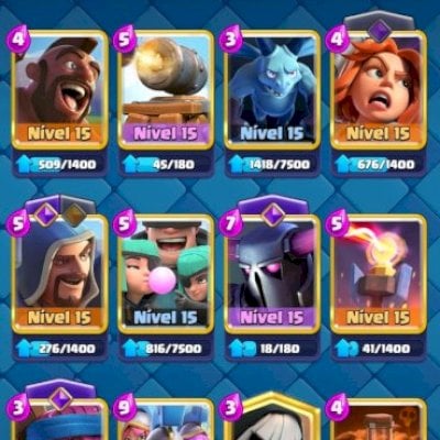 Conta Clash Royale LV 69 12k
