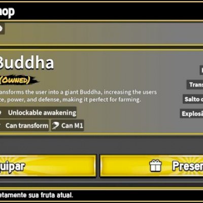 Conta de blox fruits