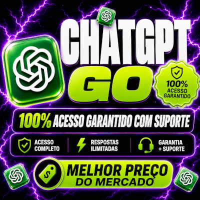 🧠 CHAT GPT-5 PREMIUM (PLANO GO) - INDIVIDUAL (MENSAL)