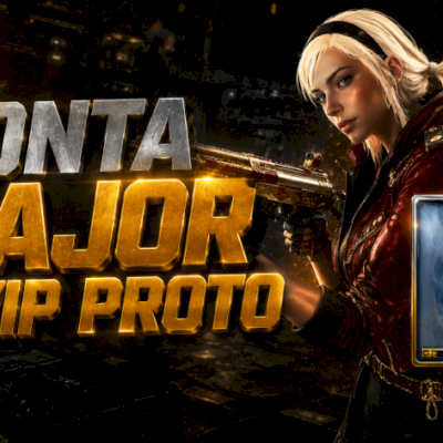 CONTA MAJOR + VIP PROTO BARATÍSSIMA OPORTUNIDADE ÚNICA