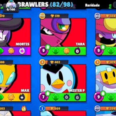 Conta Brawl Stars lendária