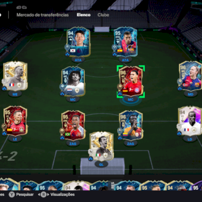 FC 25 CONTA COM TIME 95 + 2 KK