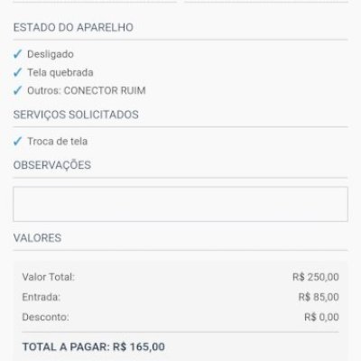 SISTEMA DE ORÇAMENTO PARA ASSISTÊNCIA TÉCNICA