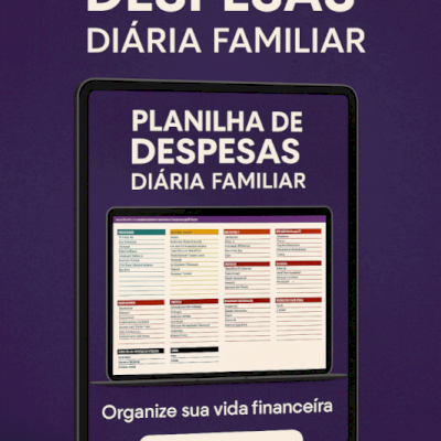 Planilha Controle Total das Suas Finanças