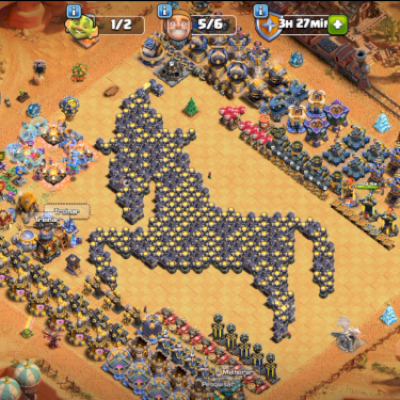 CLASH OF CLANS CV18 | 48 SKINS + PAISAGEM FAROESTE