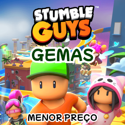 STUMBLE GUYS | GEMAS BARATAS MELHOR PREÇO