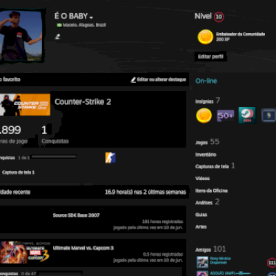 CONTA STEAM COM +100 JOGOS