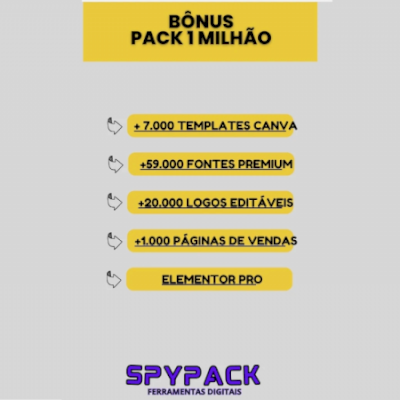 Pack profissional de artes