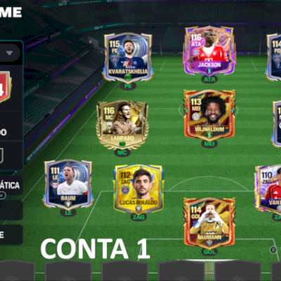 Conta Fifa Mobile - login conta ea GER114 + Lampard 116