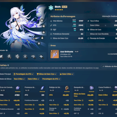 💎 CONTA GENSHIN IMPACT AR 60 - END GAME SUPREMO (1500+ DIAS ATIVOS) 💎