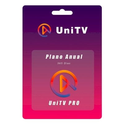 Unitv Recarga Mensal 30 Dias - Gift Card - Codigo