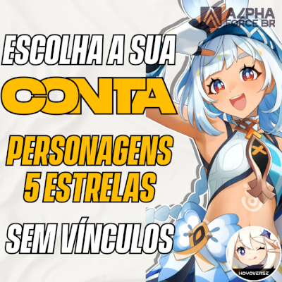 CONTAS - Genshin Impact | ESCOLHA SUA CONTA: ARLECCHINO CHEGOU !!!