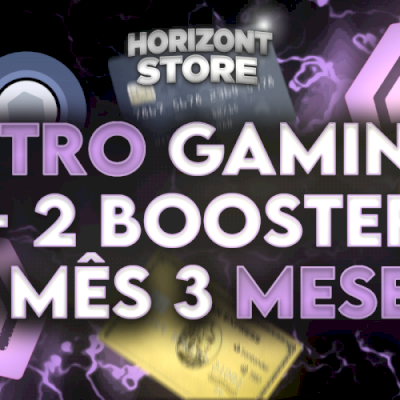 ⚡ Discord Nitro Gaming 3 Mêses + 2 Impulsos + BRINDE ⚡