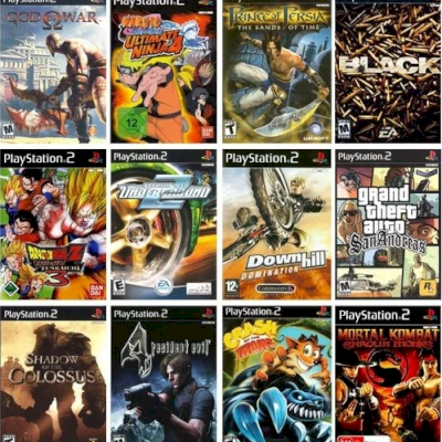 +45 Jogos De Ps2 - Mais Populares