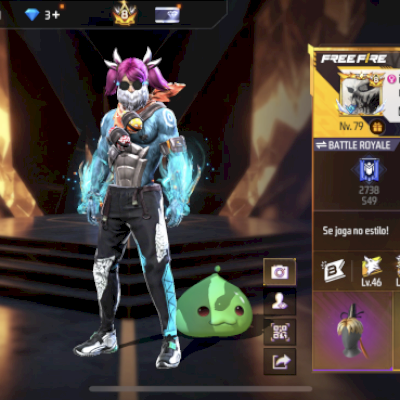 🔥 CONTA FREE FIRE ALTO PADRÃO – RARA DE VERDADE 🔥