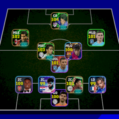 Conta efootball pra sair logo