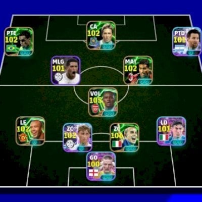 Conta eFootball 3162 FORÇA – Vieira 105 + Cannavaro 106 ÉPICOS | Messi Show Time