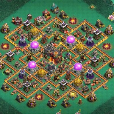 CONTA CLASH OF CLANS CV 10 FULL