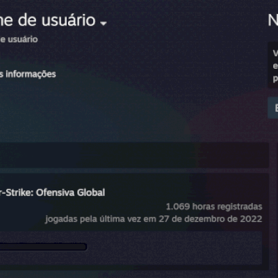 CONTA STEAM CS2 COM +1000 HORAS JOGADAS