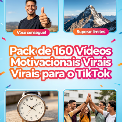 Vendo pack de 160 vídeo motivacional viral Tik Tok