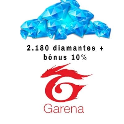 2.180 Diamantes + bônus 10%