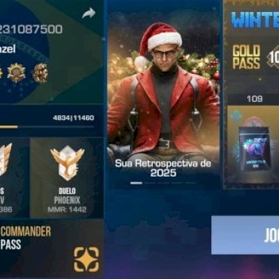 Conta com 5 facas, 140 caixas, duas luvas level 163 e três medalhas de ouro.