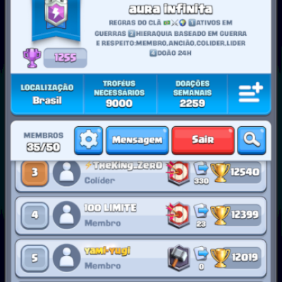 🔥CONTA CLASH ROYALE 12K TROFEU|7 CARTAS 16|22 EVOLUÇÃO + 4 HEROIS|COMPETITIVA🔥