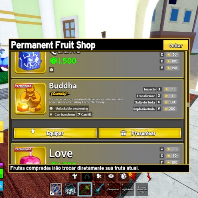 conta boa, com buddha perm, yoru v3,ice perm,10m bounty,5m honra