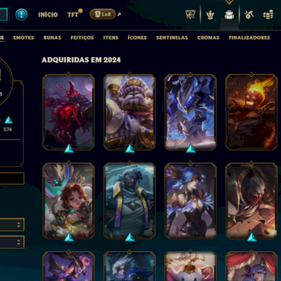 CONTA LOL MAIS DE 1K DE SKIN