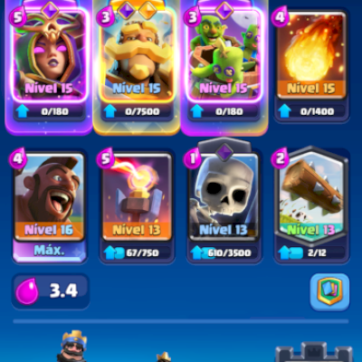 Conta Clash Royale