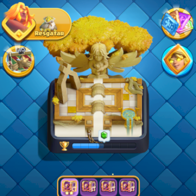 CONTA CLASH ROYALE ARENA 23 - 9200 TROFÉUS 🏆