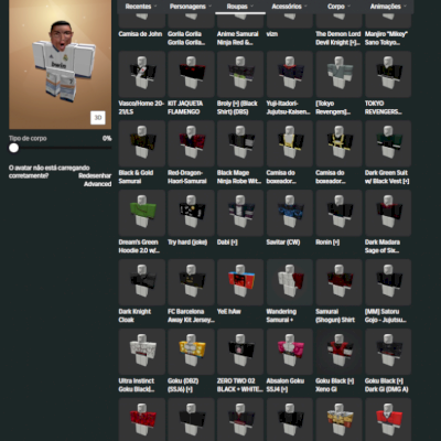 conta de roblox com gasto de mais de 1k de reais