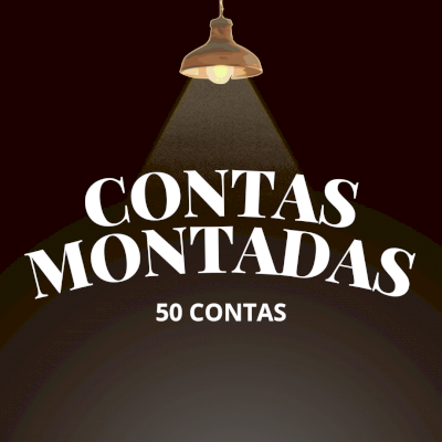 🟤 50 CONTAS MONTADAS | *Descrição*