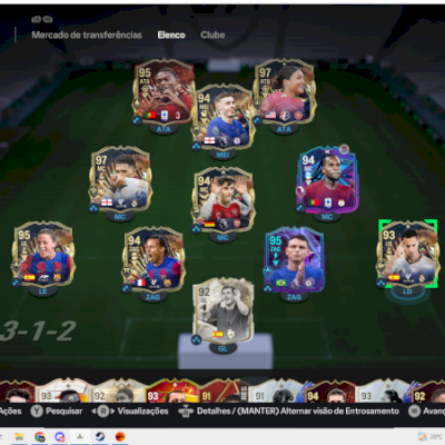 Conta Ultimate team, com 2kk de coins e time primeiro dono avaliado em 15kk