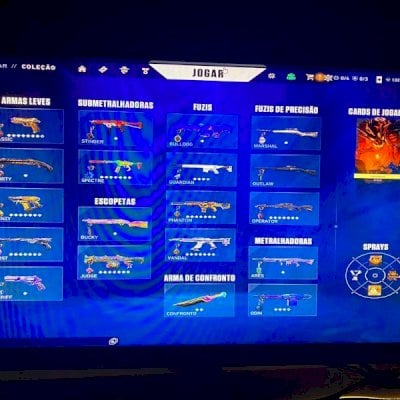 Valorant- muitas skins,passe(priemiro passe do jogo),+conta lol(com muita skin)