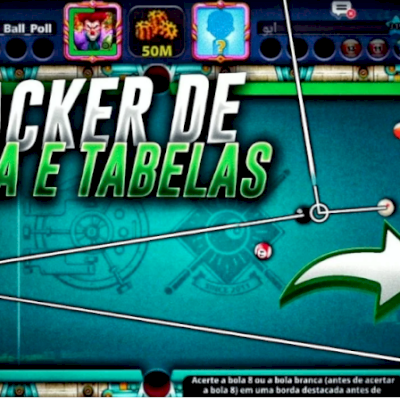 Hack De 8 Ball Poll Tabela De 3 Linhas Permanente sem banimento e 100% seguro