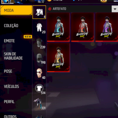 VENDO CONTA ANTIGA E GEMADA FF