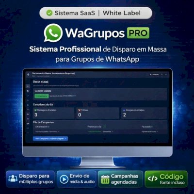 DISPARADOR DE MENSAGENS PARA WA