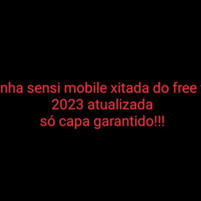 vendo minha sensi mobile atualizada 2023,só capa garantido!!!