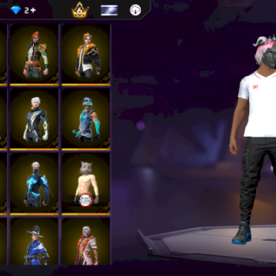 Vendo conta de ff muito boa