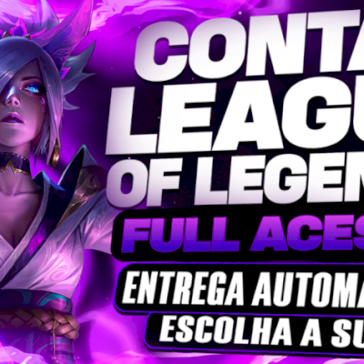 Contas League of Legends FULL ACESSO! O PREÇO MAIS BARATO DE TODOS!