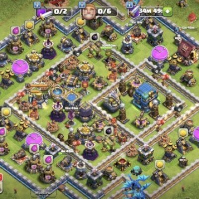 Conta Clash of Clans level 153