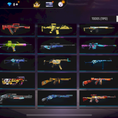 Conta de free fire mediana 🔥