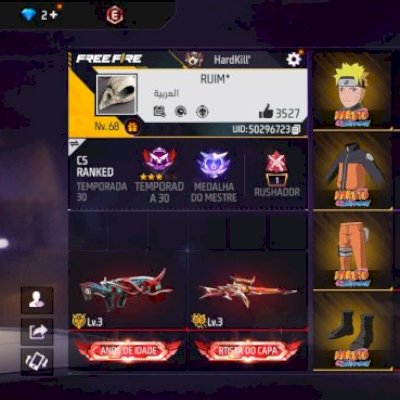 Conta antiga desde 2018