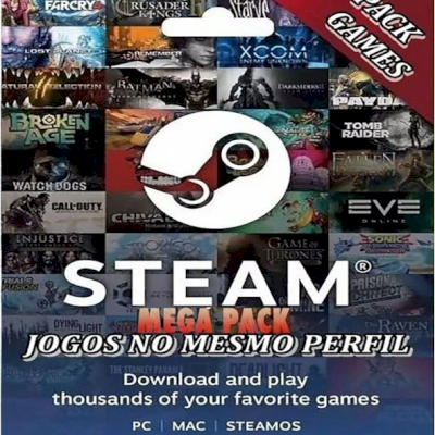 Super Conta Steam Com Mais De 40 Jogos
